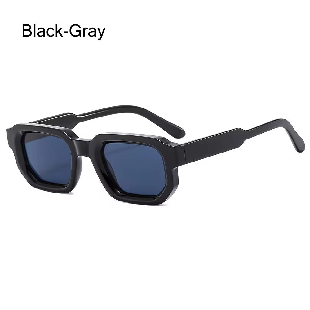 Fashion Retro Small Square Frame Sunglasses Women Shades UV400 Protection Vintage Punk Men Outdoor Sports Y2K Sun Glasses