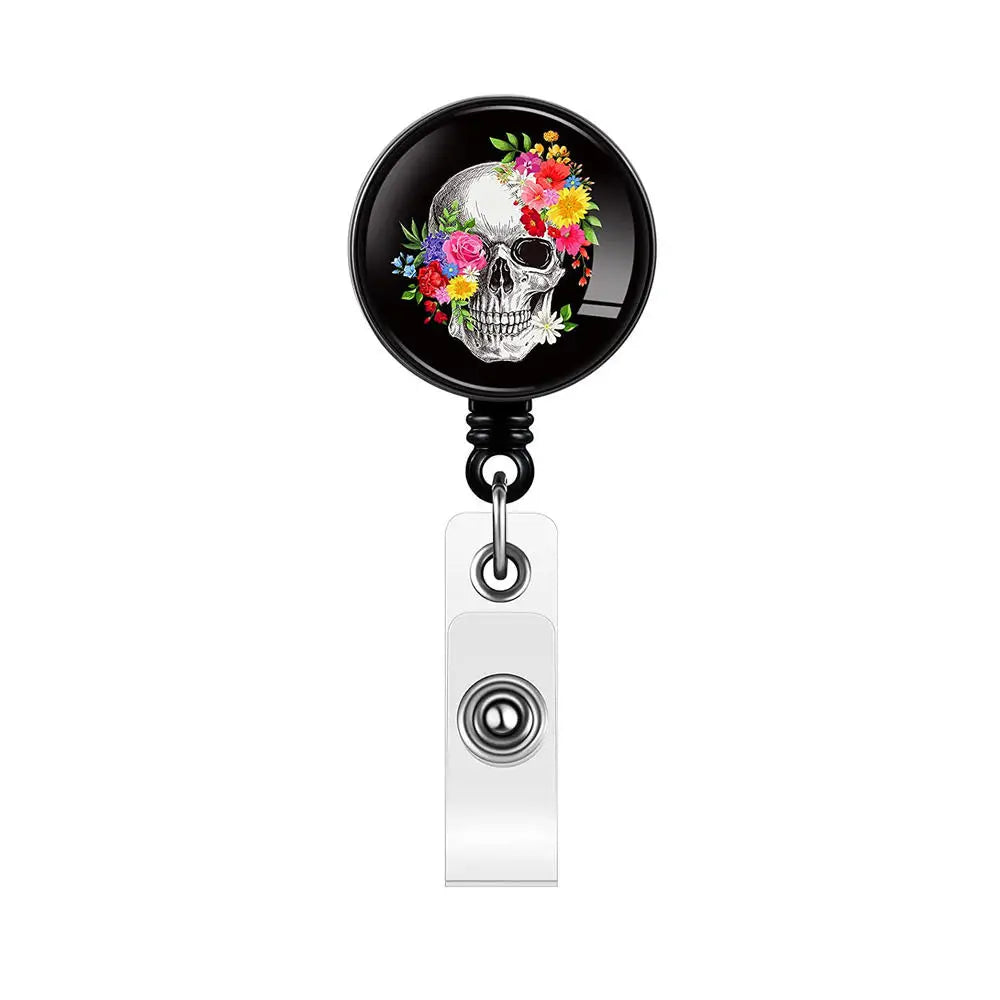 Creative Retractable X-Ray Badge Reel Radiology Badge Reel Holder Badge Reel Nurse Doctor Student Card Reel Clip Office Supplies