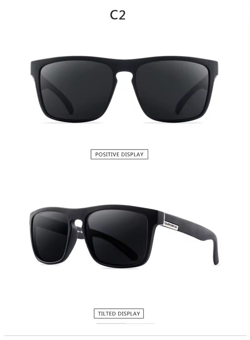 New Fashion Guy'S Sun Glasses Polarized Sunglasses Men Classic Design Mirror Square Ladies Sun Glasses Women